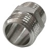 Ниппель латунь никель Ду 15 (1/2") НР VALFEX VF.582.N.012