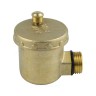 Воздухоотводчик автоматический латунь 5004 Ду 15 Ру10 G1/2" НР угловой Aquasfera 5004-01