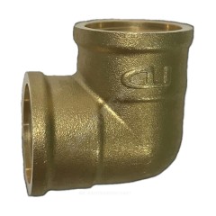 Угольник латунь Ду 25 (1") ВР LD LD.65.512.25