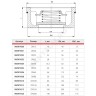 Клапан обратный латунь пружинный R60W Ду 40 Ру16 межфл диск нерж Giacomini R60WY004