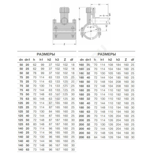 Седелка электросварная ПЭ100 Дн 110х25 Ру16 SDR11 с фрезой EUROSTANDARD 2130161125