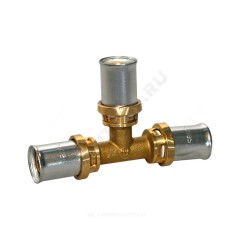 Тройник переходной МП латунь пресс Дн 32х16х32 RM151 Giacomini RM151Y090