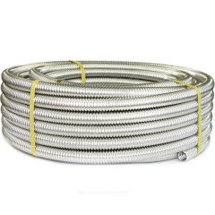 Труба гофрированная сталь нерж SS304 15A Ру15 неотожженная бухта 20м STAHLMANN SP3041510020