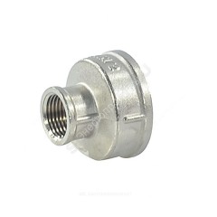 Муфта латунь никель переходная Ду 32х15 (1 1/4"х1/2") ВР/ВР SantechSystems