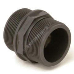 Ниппель НПВХ под клеевое соед двойной 1 1/2" Ру10 НР Агригазполимер 206-058