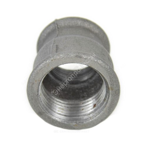 Муфта переходная чугун Ду 25х20 (1"х3/4") ВР Fittex