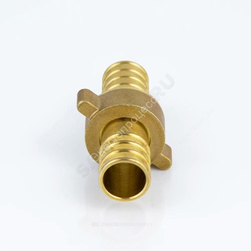 Соединитель штуцерный латунь разъемный для шланга Дн 35 9105 Aquasfera 9105-05
