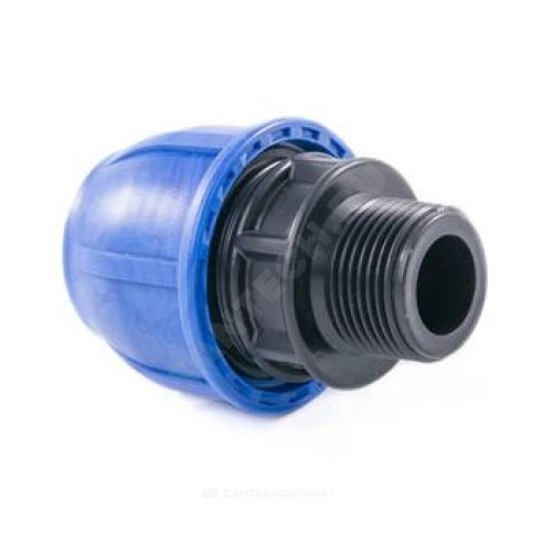 Муфта компрессионная ПЭ Дн 40х1" НР Ру16 RTP (РосТурПласт) 11512