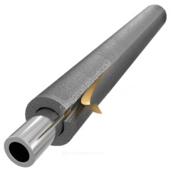 Трубка SUPER SK 76/32 L=2м Тмакс=95°C самоклеящаяся серая Energoflex EFXT076322SUSK