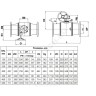 Кран шаровой сталь 09Г2С JIP Premium FF Ду 250 Ру16 фл L=650мм с редуктором Danfoss 065N0261G