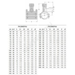Седелка электросварная ПЭ100 Дн 140х40 Ру16 SDR11 с фрезой EUROSTANDARD 2130161440