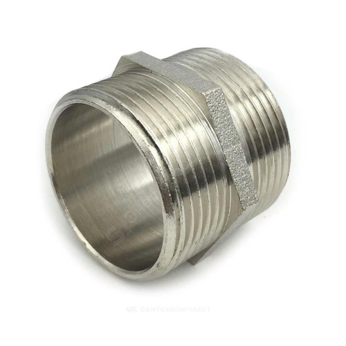 Ниппель латунь никель Ду 32 (1 1/4") НР SantechSystems