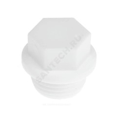 Заглушка PP-R белая Дн 20х1/2" НР PRO VALFEX 10163020-PRO