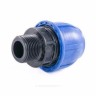 Муфта компрессионная ПЭ Дн 50х2" НР Ру16 RTP (РосТурПласт) 27934