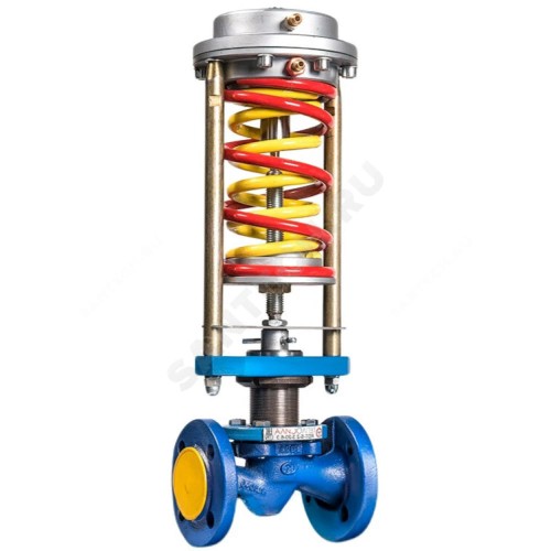 Регулятор перепуска чугун RDT-B Ду 25 Ру16 фл Рп1.4-15.8 Kvs=10м3/ч Теплосила RDT-B-2.3-25-10