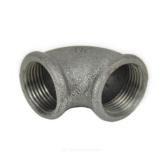 Угольник проходной чугун Ду 40 (1 1/2") ВР/ВР Fittex