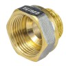 Переход латунь никель реборда Ду 40х20 (1 1/2"х3/4") ВР/НР 9021 ГОСТ 32585-2013 Aquasfera 9021-07