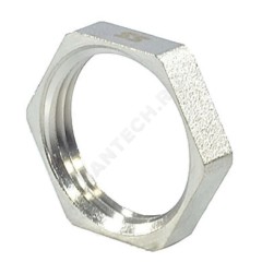 Контргайка латунь никель Ду 15 (1/2") ВР SantechSystems