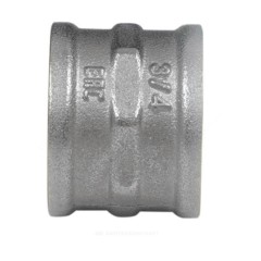 Муфта латунь никель Ду 25 (1") ВР 9018 ГОСТ 32585-2013 Aquasfera 9018-03