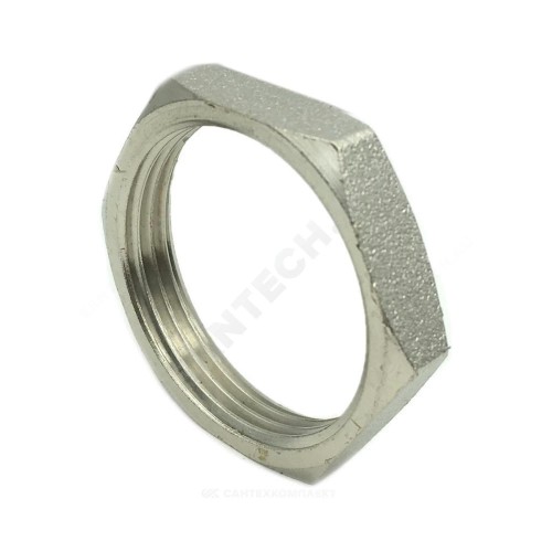 Контргайка латунь никель Ду 40 (1 1/2") ВР SantechSystems