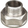 Переход латунь никель Ду 20х15 (3/4"х1/2") ВР/НР VALFEX VF.592.N.034.012
