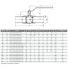 Кран шаровой сталь газ КШ.Ц.П.GAS Ду 32 Ру40 п/привар L=230мм LD КШ.Ц.П.GAS.032.040.Н/П.02