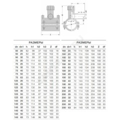Седелка электросварная ПЭ100 Дн 180х50 Ру16 SDR11 с фрезой EUROSTANDARD 2130161850