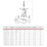 Клапан балансировочный ручной чугун R206BY Ду 125 Ру16 фл Kvs=242м3/ч с измерительными ниппелями Giacomini R206BY212