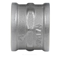 Муфта латунь никель Ду 50 (2") ВР 9018 ГОСТ 32585-2013 Aquasfera 9018-06