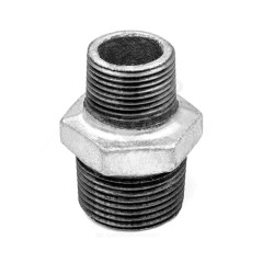 Ниппель переходной чугун оц Ду 32х15 (1 1/4"х1/2") НР Fittex PLUS