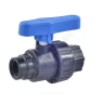 Кран шаровой компрессионный 1/2"x1/2" ВР/ВР Ру10 RTP (РосТурПласт) 17357