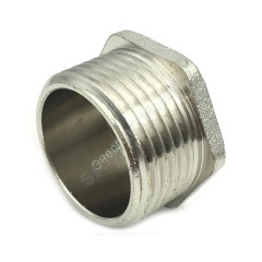Заглушка латунь никель Ду 32 (1 1/4") НР SantechSystems