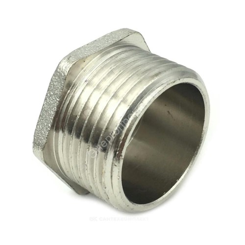 Заглушка латунь никель Ду 32 (1 1/4") НР SantechSystems