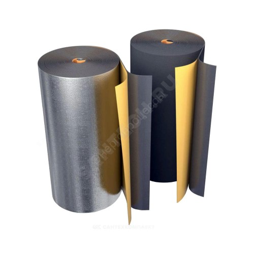 Рулон вспененный полиэтилен BLACK STAR DUCT 3/1,0-30 Тмакс=95°C самоклеящийся черный Energoflex EFXR03130BSDUC