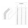Отвод спигот ПЭ100 Дн 50х45гр Ру16 SDR11 EUROSTANDARD 2015160050