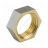 Контргайка латунь никель Ду 40 (1 1/2") ВР 9020 ГОСТ 32585-2013 Aquasfera 9020-05