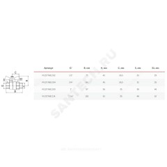 Кран шаровой латунь никель 11Б27фт1М Ду 32 Ру40 ВР/"американка" полнопроходной бабочка красная VALFEX VF.227.NB1.114