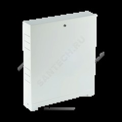 Шкаф коллекторный наружный сталь ШРН-3 697х118х652-715мм RAL 9016 (Белый) Wester 0-32-1030