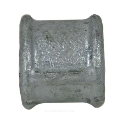 Муфта прямая чугун оц Ду 40 (1 1/2") ВР Fittex