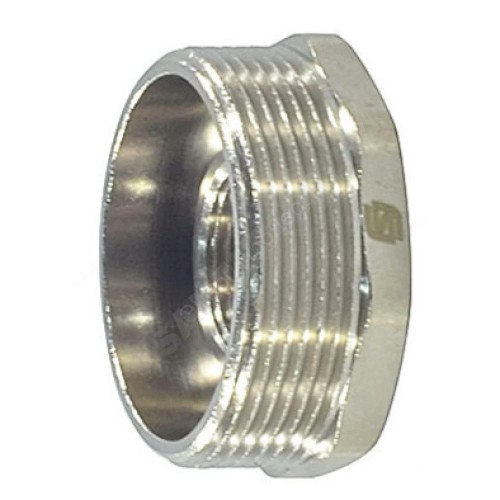 Футорка латунь никель Ду 50х32 (2"х1 1/4") НР/ВР SantechSystems