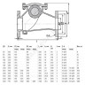 Клапан обратный чугун шаровой Ду 200 Ру10/16 фл шар чугун+NBR Benarmo 11