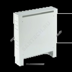 Шкаф коллекторный наружный сталь ШРН-7 1300х118х652-715мм RAL 9016 (Белый) Wester 0-32-1070