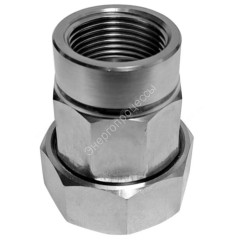 Муфта сталь оц Ду 25 1" ВР/обжим Дн 31,4-34,2 SantechSystems