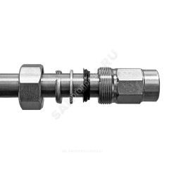 Муфта сталь оц Ду 32 1 1/4" ВР/обжим Дн 40,0-42,9 SantechSystems