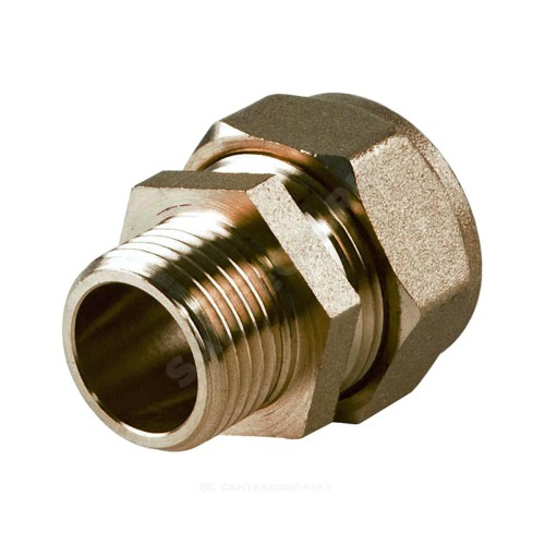 Муфта латунь 20Aх1/2" обжим/НР STAHLMANN SSML2001/2BEF