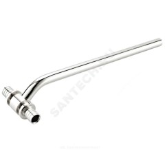 Тройник PE-X/PE-RT для подключения радиатора аксиальный латунь Дн 16х15х20 L=500мм переходной RTP (РосТурПласт) 29345