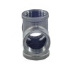 Крест прямой чугун Ду 25 (1") ВР/ВР Fittex PLUS