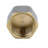 Заглушка латунь никель Ду 40 (1 1/2") ВР 9016 ГОСТ 32585-2013 Aquasfera 9016-05