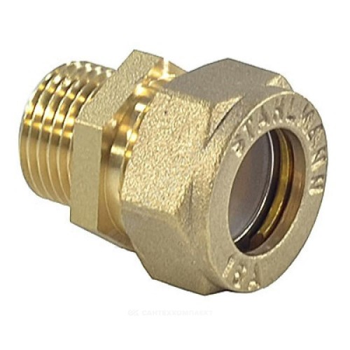 Муфта латунь 32Aх1 1/4" обжим/НР STAHLMANN SSML3211/4BEF