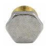 Заглушка латунь никель Ду 20 (3/4") НР 9017 ГОСТ 32585-2013 Aquasfera 9017-02